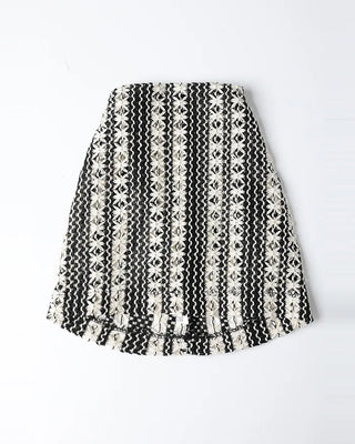 Patterned Stripe Beanie