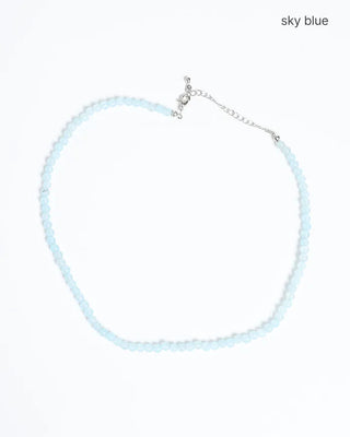 Colorful bead necklace