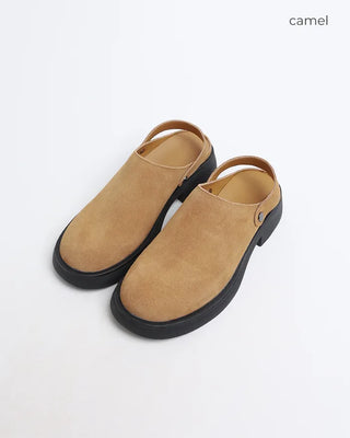 Suede bloafers