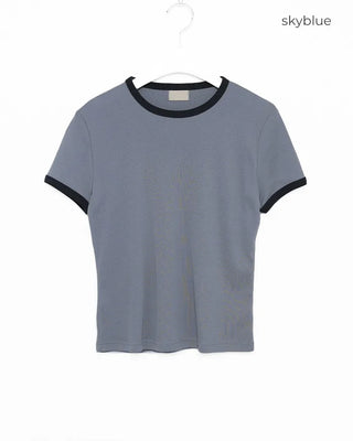 Two-tone ringer T-shirt