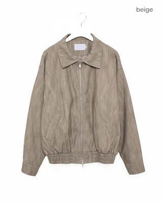 (Unisex) Basic Vegan Leather Jacket