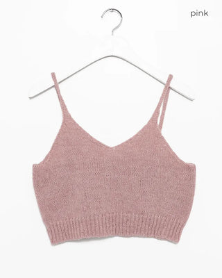 Camisole knit vest