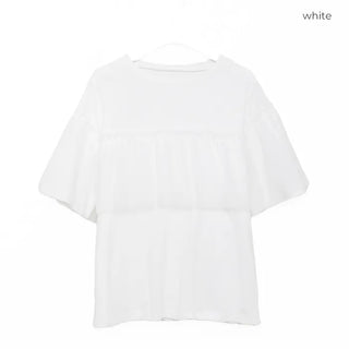 Organza Layered T-Shirt