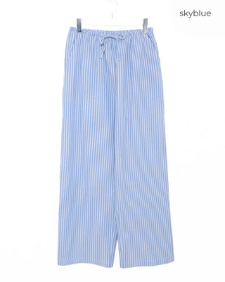 Striped Banding Pants