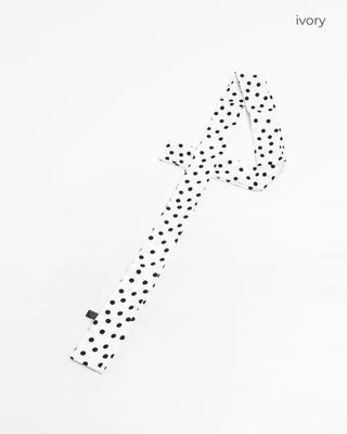Dot pattern scarf