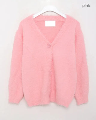Shaggy cardigan