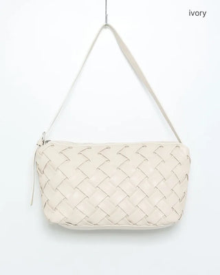 Weaving shoulder bag