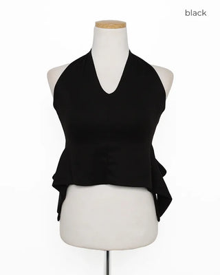 Halter neck tank top