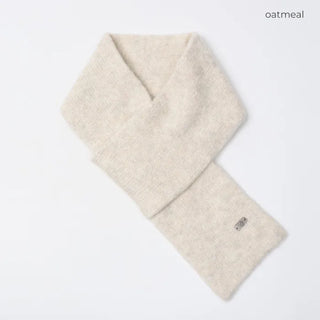 Wool spun scarf