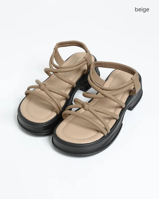 Strap summer platform sandals
