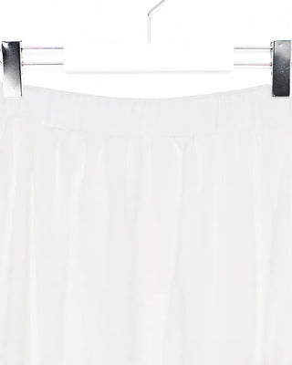 Asymmetrical tiered banded long skirt