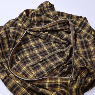 Vintage check shoulder bag