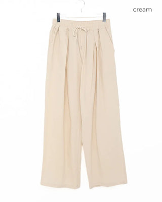Pleated Round Pants