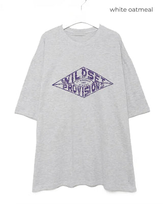 Wild Overfit Half Sleeve T-Shirt