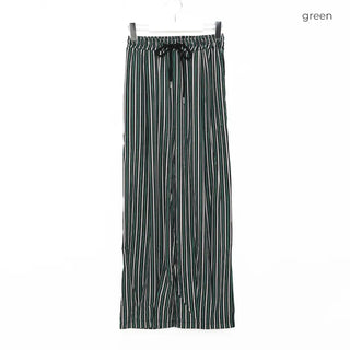 Wide striped pants