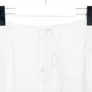 Frilled lace long skirt