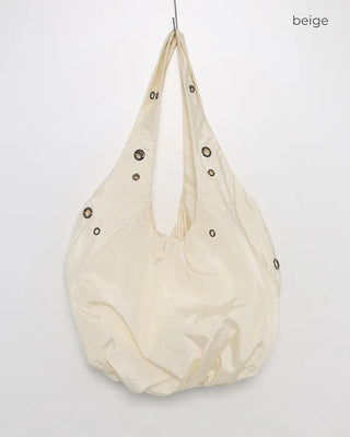 Gathered Big Shoulder Bag
