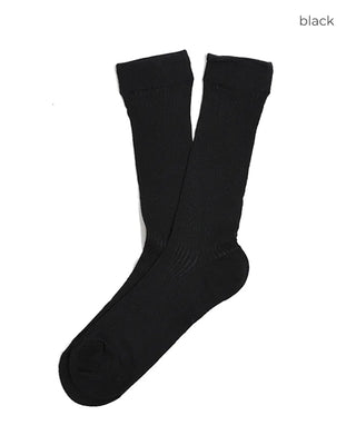 See-through ribbed socks