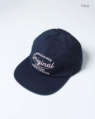 Original lettering camp cap
