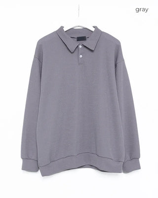 Two-button collar shirt
