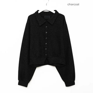 Balloon sleeve cardigan