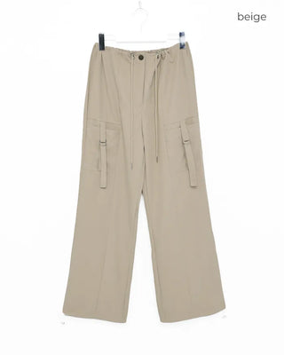 Strap cargo pants