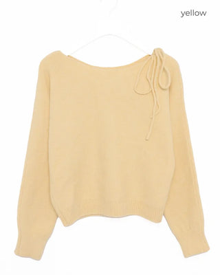 Choker One-Shoulder Knit