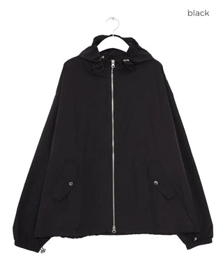 Monohooded windbreaker