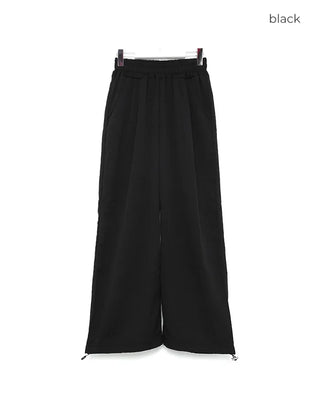 Flower Jacquard Banding Pants