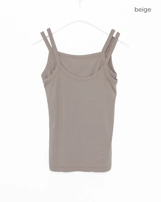 Layered sleeveless