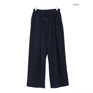 (Unisex) Wide Fit Pintuck Pants