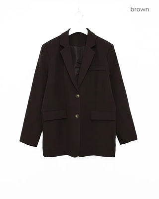 Oversized blazer jacket