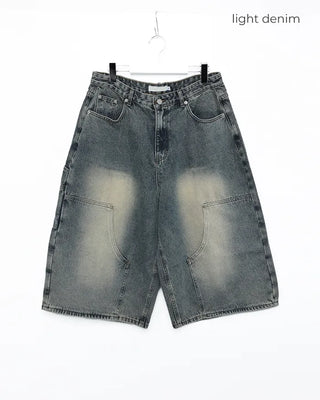 Carpenter denim Bermuda shorts