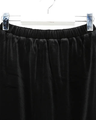 Velvet long skirt