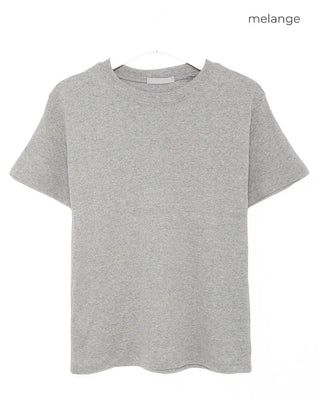 Cotton Basic Short-Sleeve T-Shirt