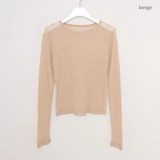 Basic Tencel Long T-Shirt