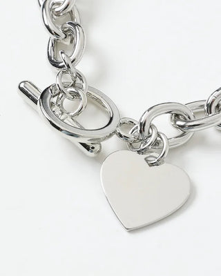 Heart Chain Bracelet