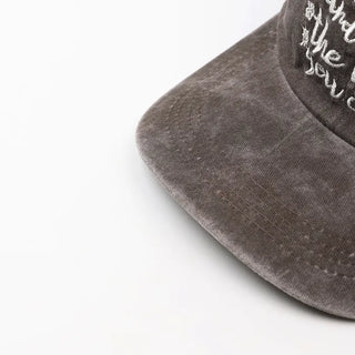 Hand-written ball cap