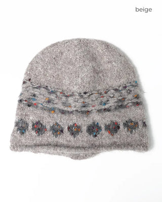 Mixed Color Point Knit Beanie