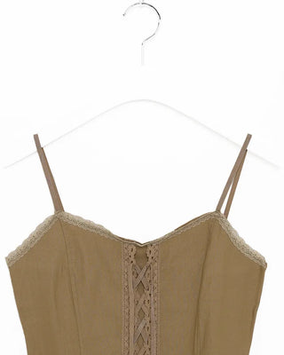Eyelet Ribbon Camisole