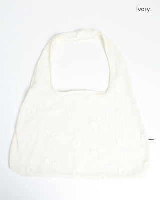 Flower Lace Tulle Tote Bag