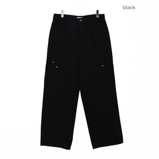 Cotton wide-leg pants