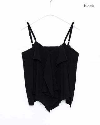 Frilled camisole blouse