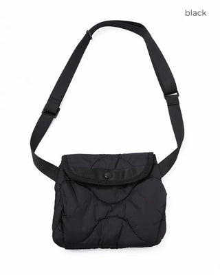 Quilted shoulder bag