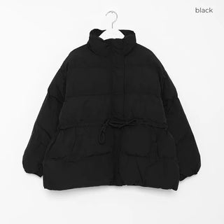 Waist String Padded Jacket
