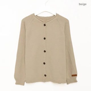 Casual oversized knit cardigan