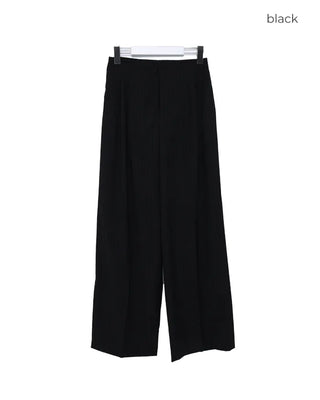 Classic striped slacks