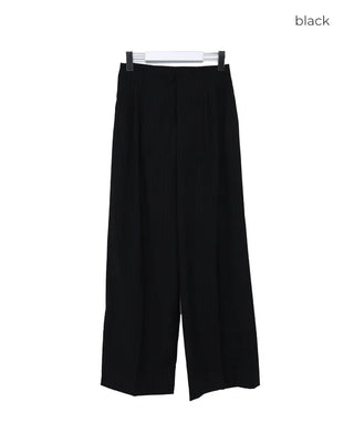 Striped slacks