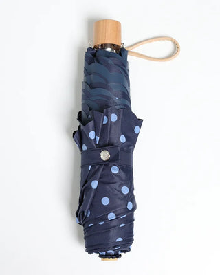 Dot Scallop Hem All-Weather Umbrella