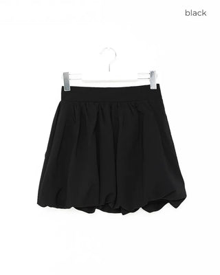 Balloon mini skirt